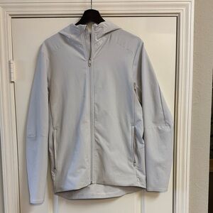 lululemon athletica Men's Light Gray Hooded Jacket